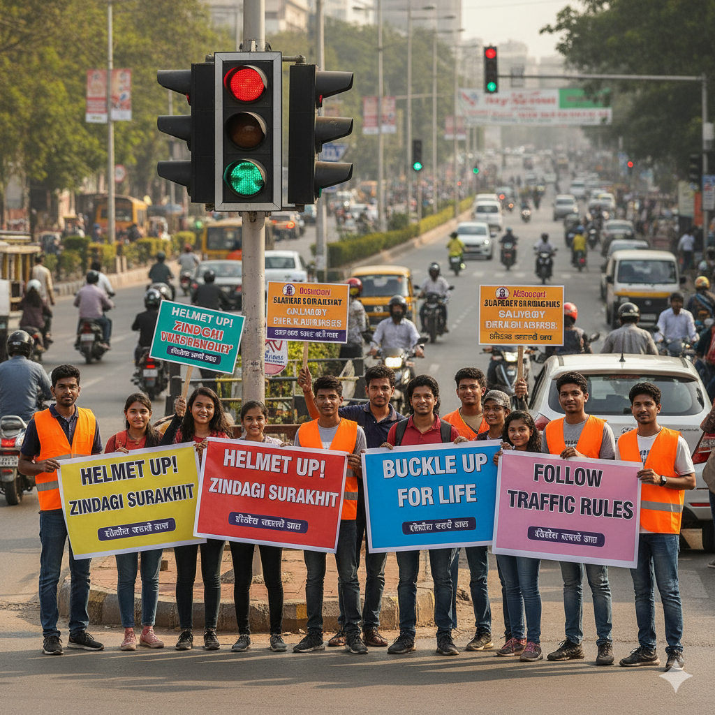 Road safety campaign